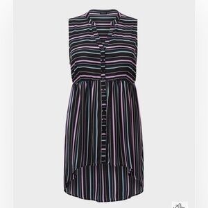 NWT Torrid Lexie Georgette Tunic Tank Size 3